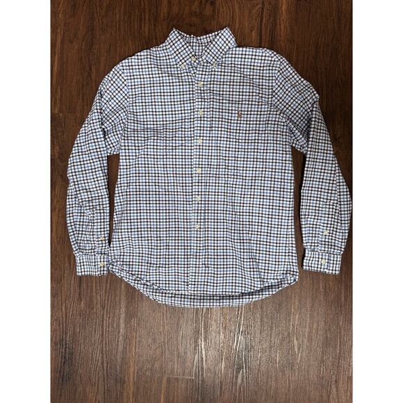 Ralph Lauren Mens Button Down Cotton Pocket Shirt Large - Picture 3 of 4